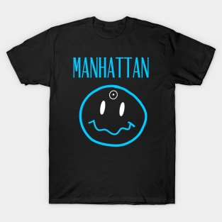 Manhattan Smiley Face T-Shirt